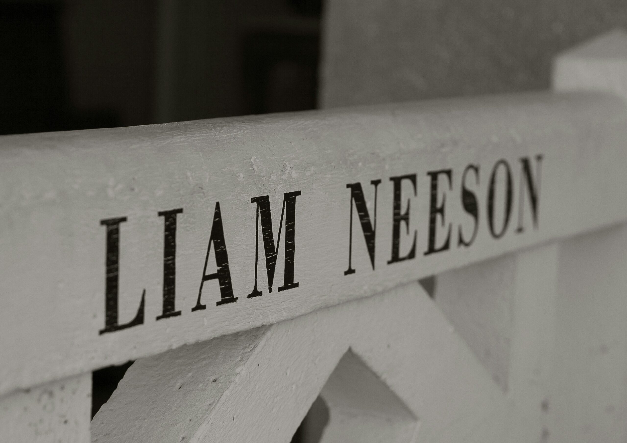 Liam Neeson's seat