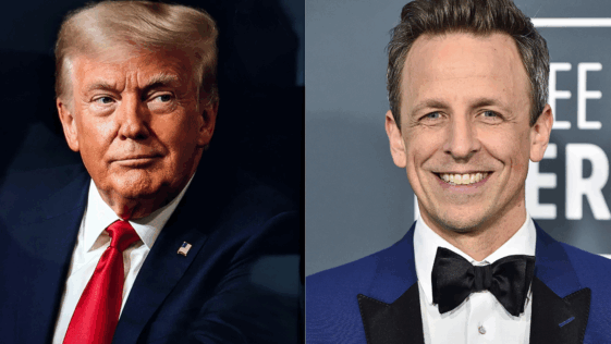 Donald Trump Slams NBC Over Seth Meyers’ Contract Extension