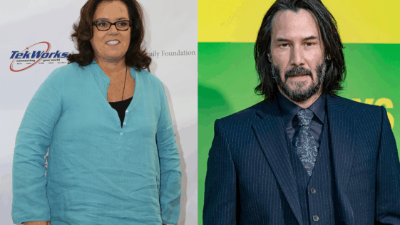 Rosie O'Donnell Calls Keanu Reeves Her “Worst Talk Show Guest Ever”