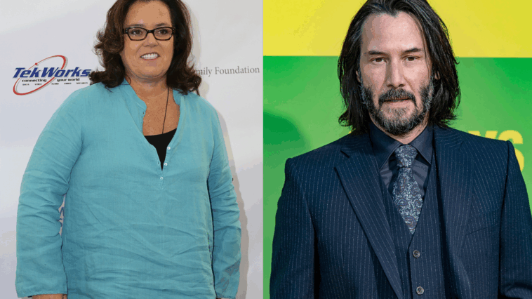 Rosie O'Donnell Calls Keanu Reeves Her “Worst Talk Show Guest Ever”