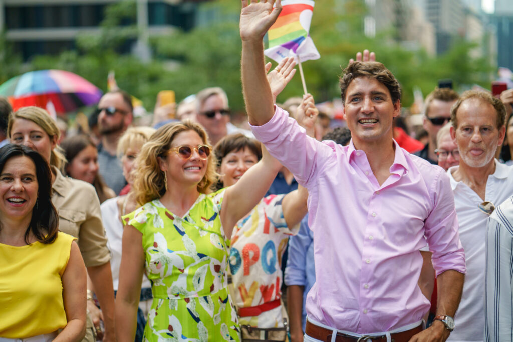 Justin Trudeau and ex-wife Sophie Grégoire