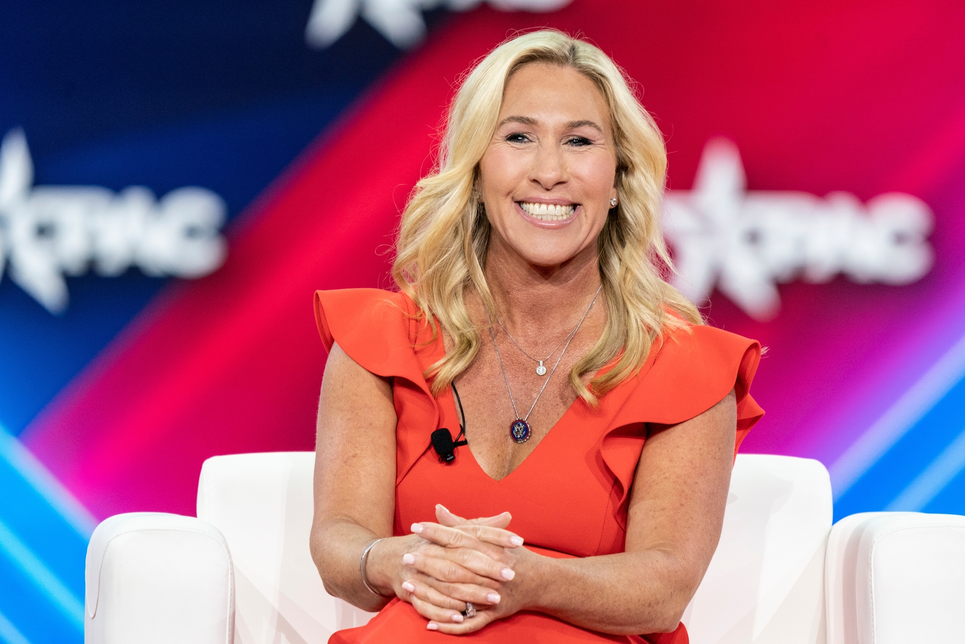 Marjorie Taylor Greene Reacts to Nancy Pelosi Retirement from Congress