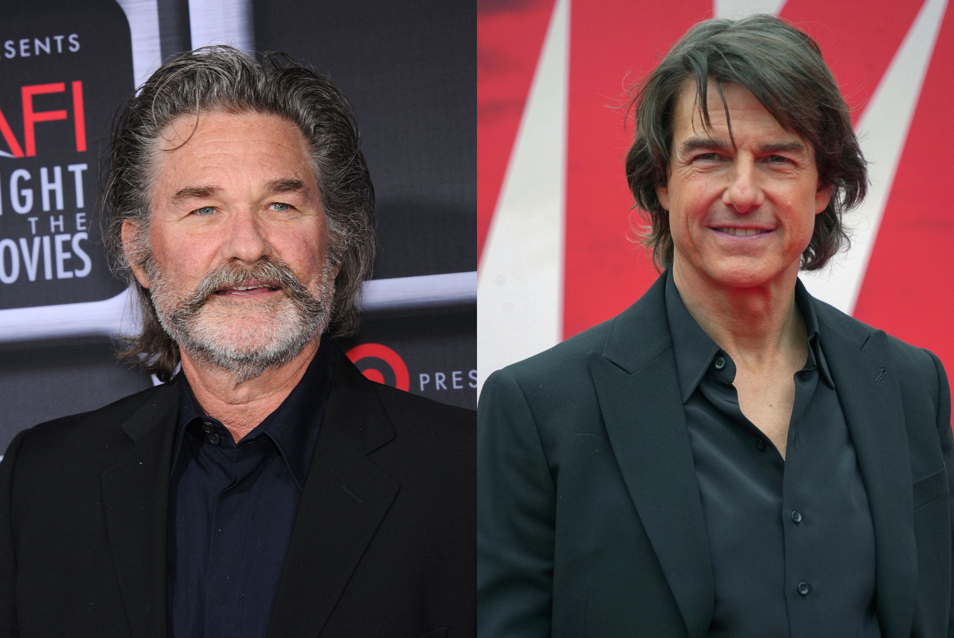 Kurt Russell says he taught Tom Cruise how to fly after Top Gun
