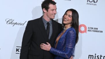 Tears, Love and a Black Cab as Dua Lipa and Callum Turner Begin Married Life